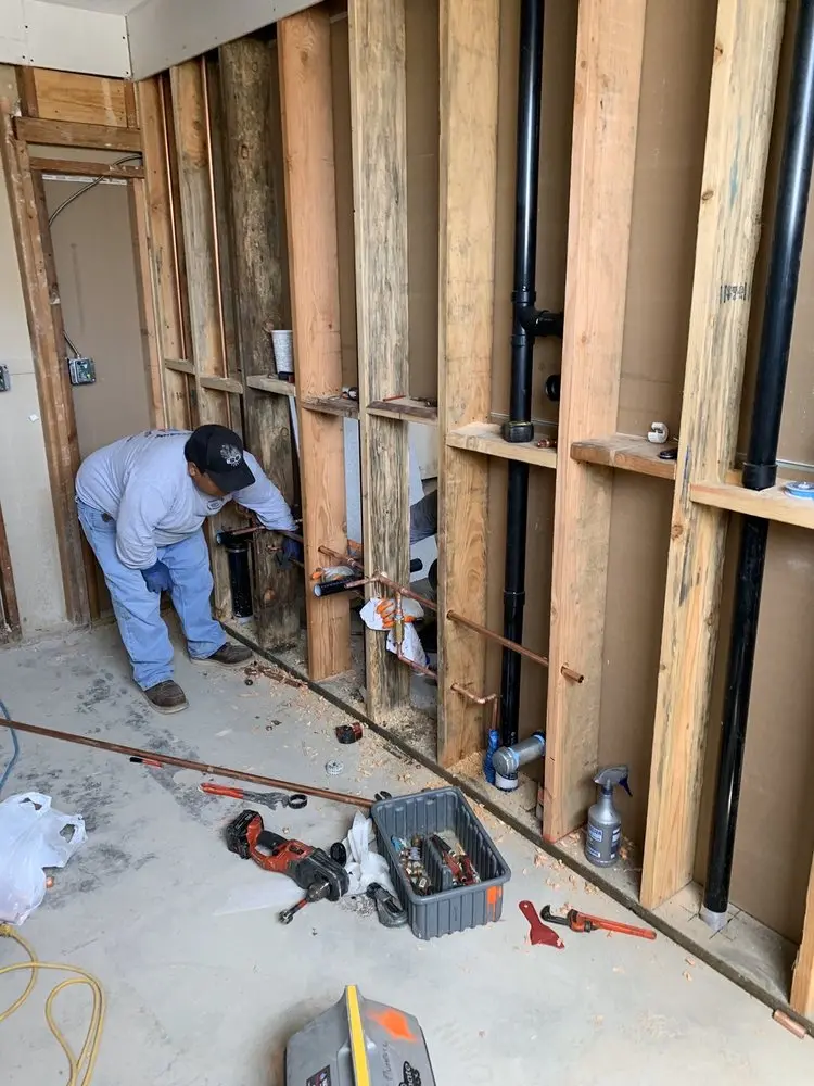 Commercial rough-in plumbing for Gas Line Repair in Thunderbird Hills